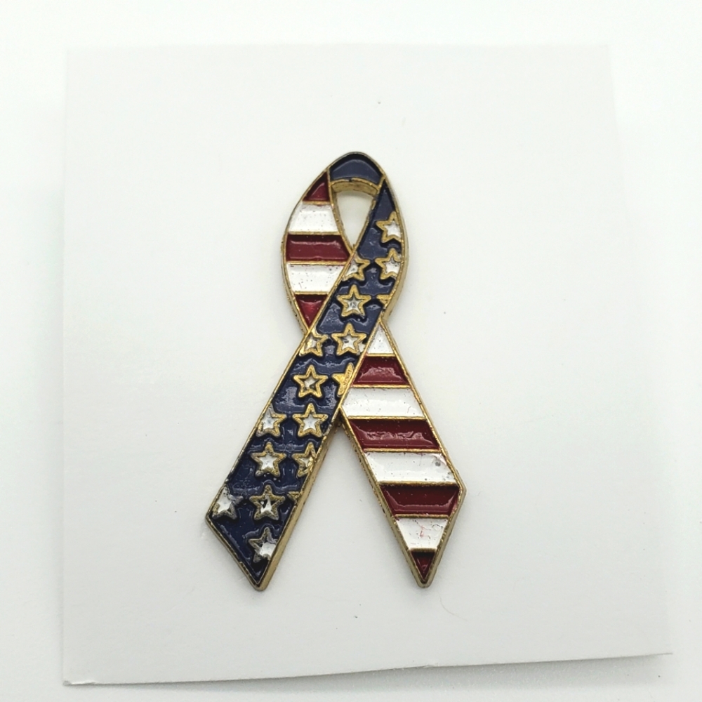American flag pin